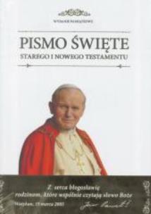 Okładka książki Biblia domowa Diecezjalna