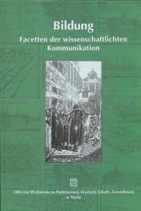 Okładka książki Bildung Facetten der wissenschlaftlichten Kommunikation