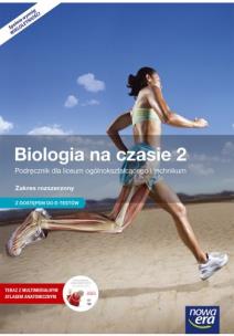 Biologia na czasie 2 Podręcznik wieloletni z płytą DVD Zakres rozszerzony z dostępem do e-testów. Autor: Marko-Worłowska Maria, Kozik Ryszard. Multiszop.pl Okładka książki Biologia na czasie 2 Podręcznik wieloletni z płytą DVD Zakres rozszerzony z dostępem do e-testów