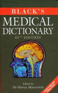 Okładka książki Black's Medical Dictionary Słownik medyczny