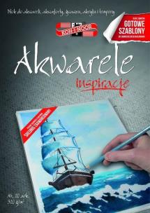 Opakowanie Blok Inspiracje 2 - Akwarele A4/20 arkuszy 320g