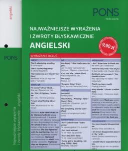 Okładka książki Błyskawicznie zwroty i wyrażenia angielskie
