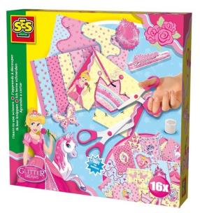 Opakowanie Brokatowe marzenia - uczę się używać nożyczek