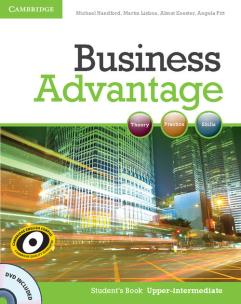 Okładka książki Business Advantage Upper-intermediate Student's Book + DVD