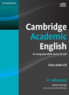 Okładka książki Cambridge Academic English C1 Advanced Class Audio CD