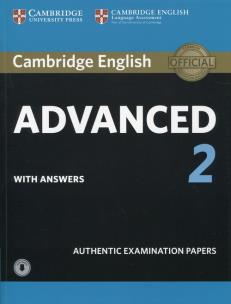 Opakowanie Cambridge English Advanced 2 Student's Book with answers and Audio