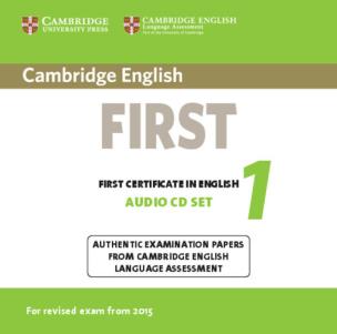 Opakowanie Cambridge English First 1 for Revised Exam from 2015 Audio CDs (2)