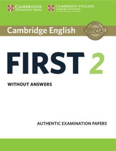 Opakowanie Cambridge English First 2 Student's Book without answers