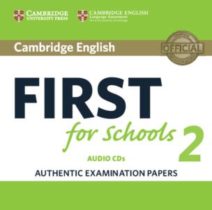 Opakowanie Cambridge English First for Schools 2 2CD