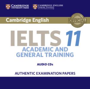 Opakowanie Cambridge IELTS 11 Audio CD