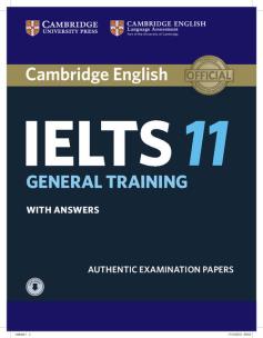 Opakowanie Cambridge IELTS 11 General Training Student's Book with answers with Audio