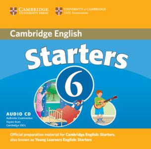 Opakowanie Cambridge Young Learners English Tests 6 Starters Audio CD