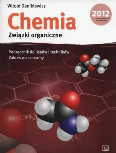 Okładka książki Chemia Związki organiczne Podręcznik Zakres rozszerzony