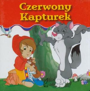 Okładka książki Czerwony kapturek Bajki klocki