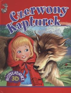 Okładka książki Czerwony Kapturek Rozkładanki 3D