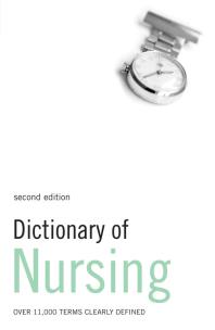 Opakowanie Dictionary of Nursing. Słownik z dziedziny pielęgniarstwa