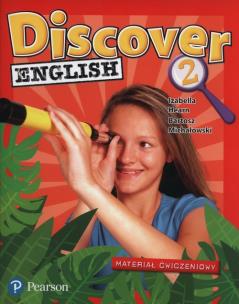 Okładka książki Discover English 2 Exam Trainer PEARSON