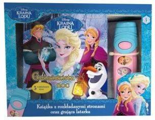 Okładka książki Disney Kraina Lodu gwieździsta noc (książka z rozkładanymi s