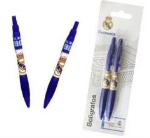 Opakowanie Długopisy 2 sztuki Real Madrid