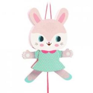 Opakowanie Drewniana kukiełka Lisa