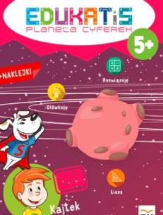 Okładka książki Edukatis. Planeta cyferek (5+)