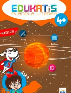 Okładka książki Edukatis. Planeta literek (4+)