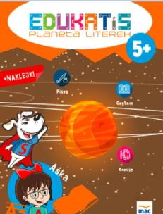Okładka książki Edukatis. Planeta literek (5+)