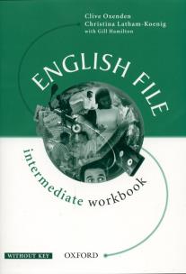 Okładka książki English File Intermediate Workbook without key