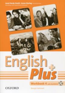 Okładka książki English Plus 4 Workbook + MultiROM
