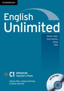 Okładka książki English Unlimited Advanced Teacher's Book + DVD-ROM