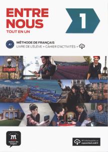 Okładka książki Entre nous 1 Podręcznik z ćwiczeniami + 2CD