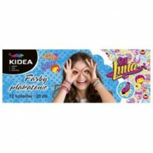 Opakowanie Farby plakatowe 12 kolorów x 20ml Soy Luna DERFORM