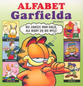 Okładka książki Garfield Alfabet Garfielda