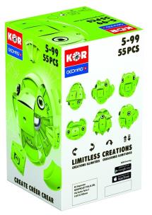 Opakowanie Geomag KOR pantone zielony