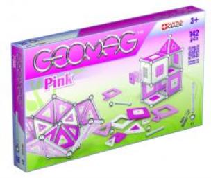 Opakowanie Geomag Panels Pink 142 el.