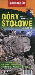 Opakowanie Góry stołowe Mapa turystyczna 1:30 000