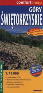 Opakowanie Góry Świętokrzyskie Mapa turystyczna 1:75 000
