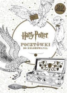 Okładka książki Harry Potter. Pocztówki do kolorowania