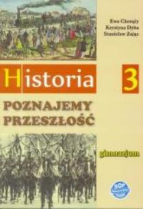 Okładka książki Historia GIM 3 Poznajemy przeszłość podr. SOP 2016