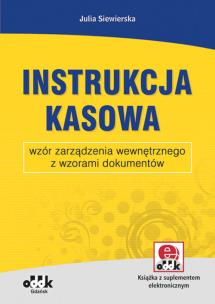 Okładka książki Instrukcja kasowa