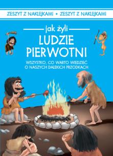 Okładka książki Jak żyli ludzie Ludzie pierwotni