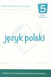 Okładka książki Język polski SP 5 Dotacyjny materiał ćw. OPERON