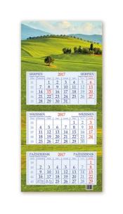 Opakowanie Kalendary 2017 Trójdzielny Łąka ANIEW