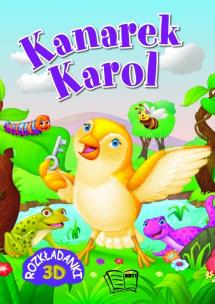 Okładka książki Kanarek Karol Rozkładanki 3D