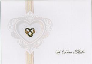 Opakowanie Karnet ślubny B6 Premium 3 (5szt)