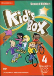 Okładka książki Kid's Box Level 4 Interactive DVD (NTSC) with Teacher's Booklet