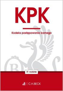 Okładka książki Kodeks postępowania karnego Kodeks postępowania karnego