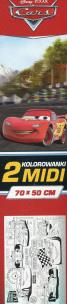 Opakowanie Kolorowanka midi Auta