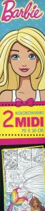 Opakowanie Kolorowanka midi Barbie