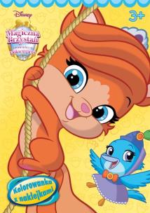 Okładka książki Kolorowanka z naklejkami. Palace Pets. Magiczna...